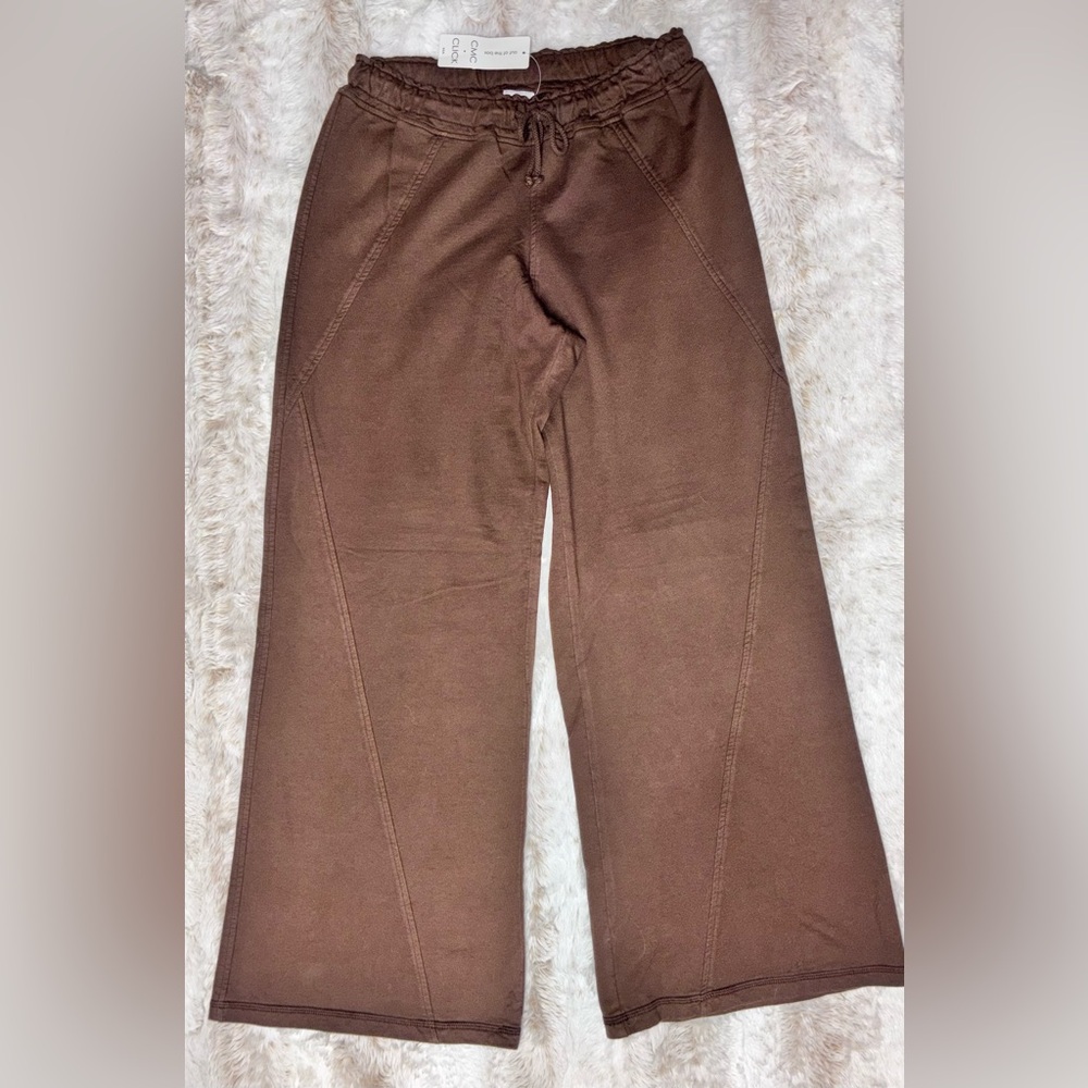 CMC Color Me Cotton Pants Chocolate NWT
